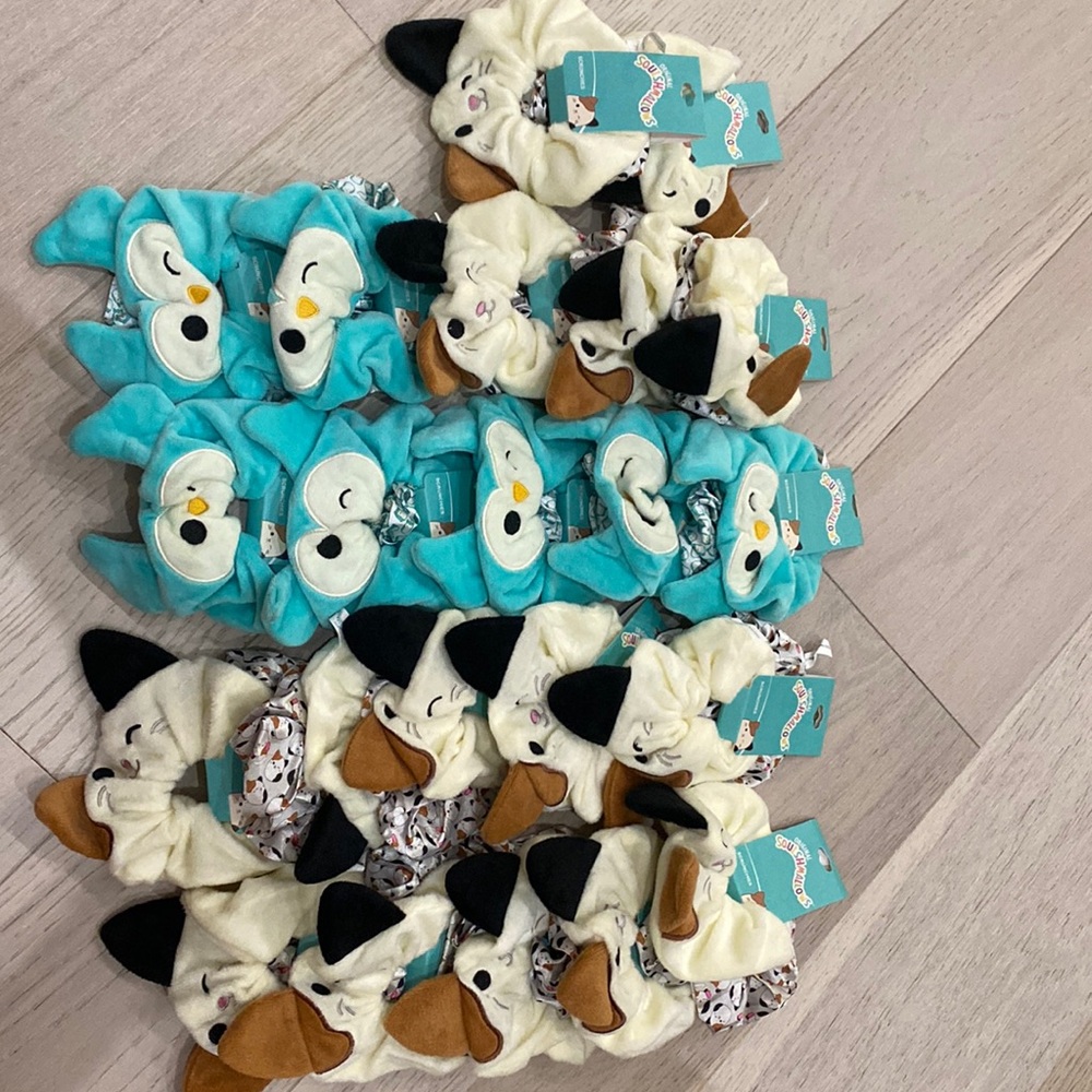 Squishmallows scrunchies bundle